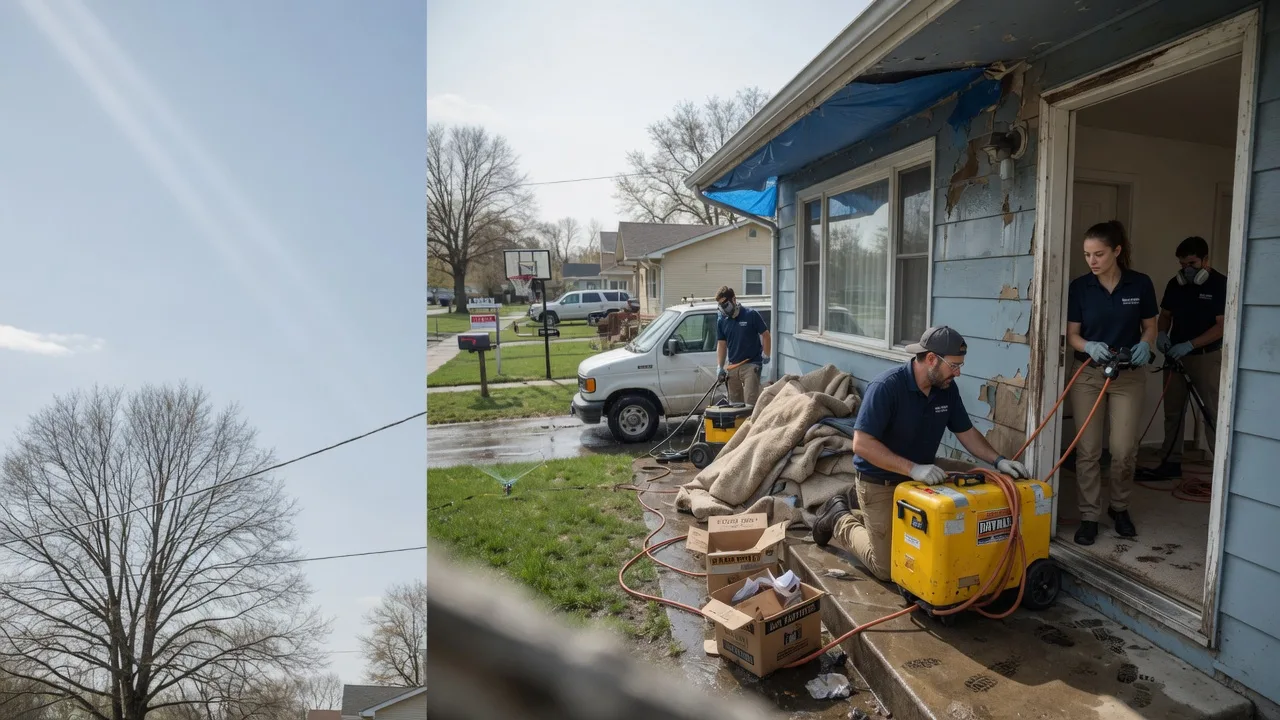 Basement Flood Cleanup in Guymon, OK near me